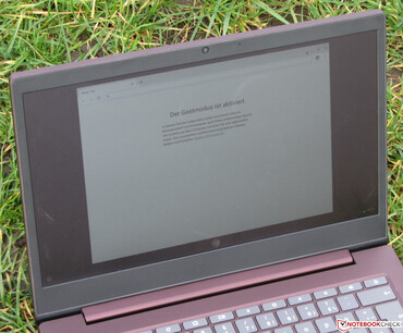 El Chromebook al aire libre