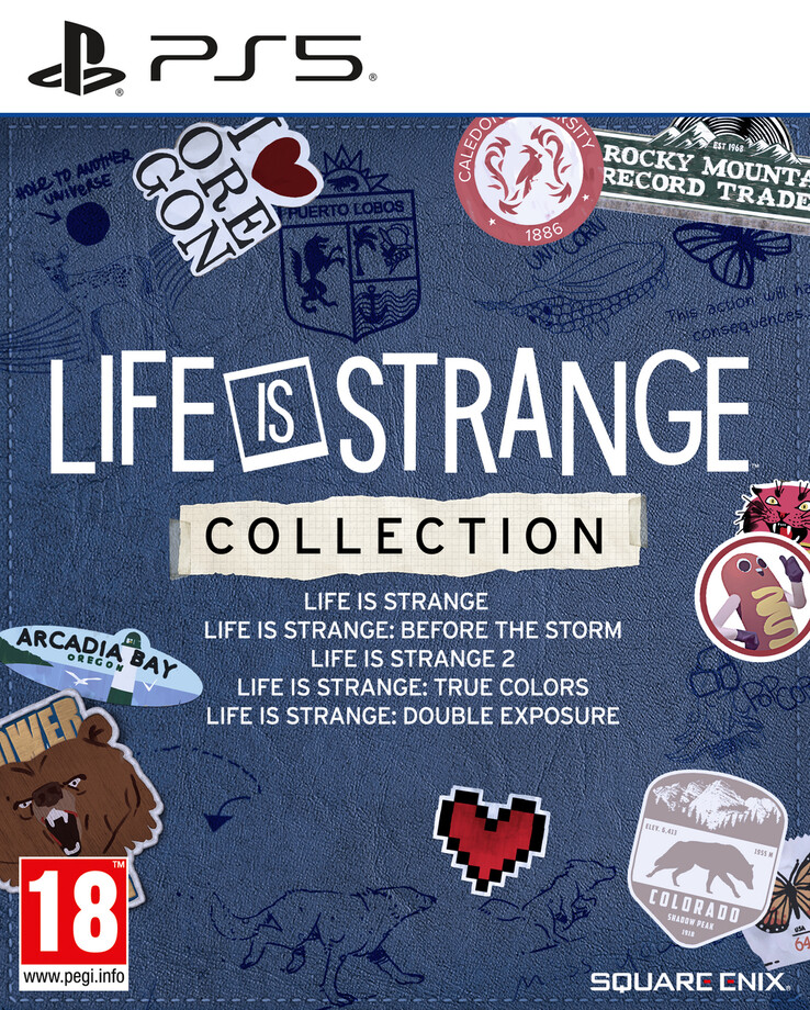 Imagen de la caja de Life is Strange Collection en PS5. (Fuente de la imagen: Square Enix) 