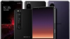 La imagen en vivo borrosa muestra el Sony Xperia 1 III con un aspecto idéntico al del render conceptual. (Fuente de la imagen: AndroidNext/@OnLeaks - editado)