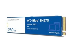 Western Digital ha lanzado oficialmente las unidades SSD WD Blue SN570 de bajo coste (Imagen: Western Digital)