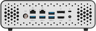 Puertos del panel trasero (Fuente de la imagen: Zotac)