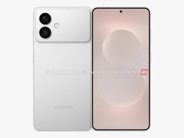 Render no oficial que muestra el rumoreado Galaxy S26 Edge. (Fuente de la imagen: OnLeaks vía Android Headlines)