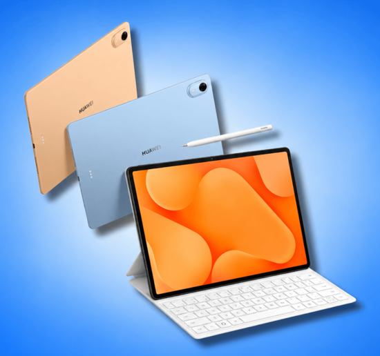 Huawei MatePad Air Z junto con su teclado y su lápiz óptico