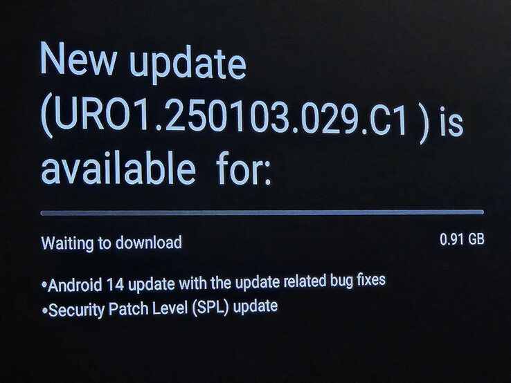 Las cajas y el palo de Onn reciben una nueva actualización en Android 14. (Fuente de la imagen: u/Seaweed_Maximum)