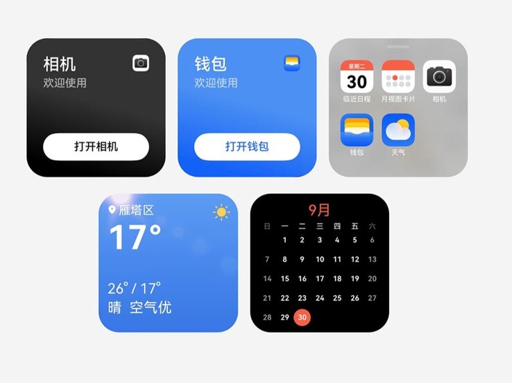 La pantalla secundaria le permite consultar el calendario y acceder a las aplicaciones (Fuente de la imagen: Huawei)
