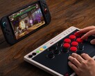 Un mando Arcade de 8BitDo conectado a una Nintendo Switch 2. (Fuente de la imagen: 8BitDo)