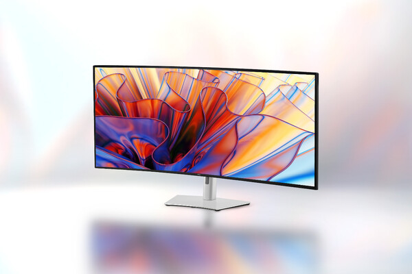 El monitor Dell UltraSharp 52 Thunderbolt Hub es un monitor curvo de 120 Hz. (Fuente de la imagen: Dell)