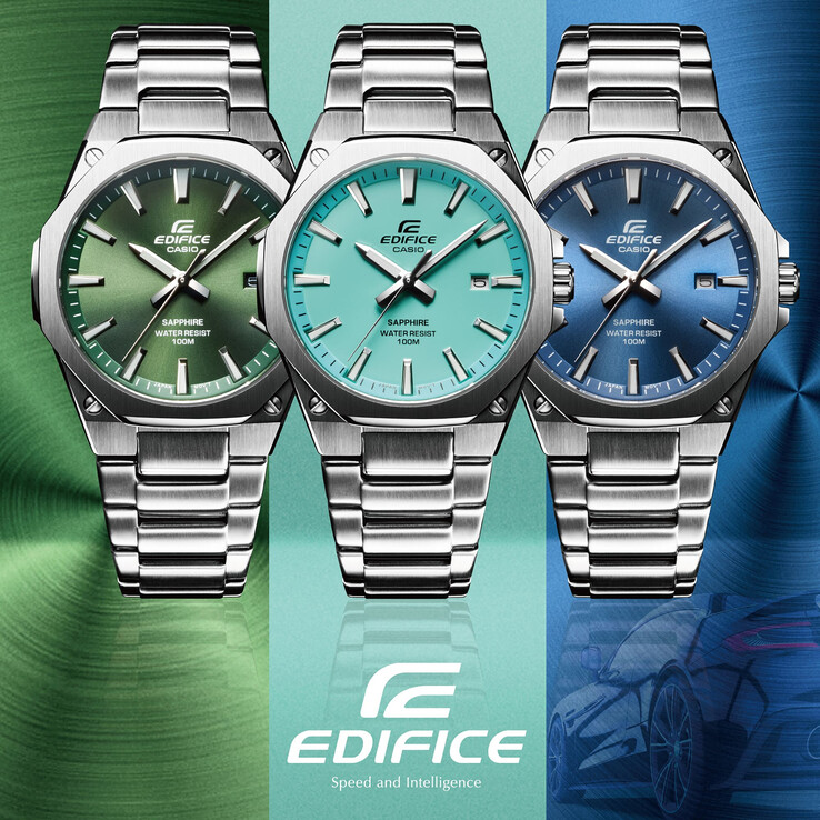La serie Casio Edifice EFR-S108D. (Fuente de la imagen: Casio)