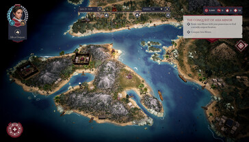 Una imagen que muestra el mapa del mundo en Expeditions: Roma.