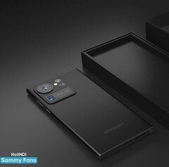 Galaxy Render del concepto S23 Ultra. (Fuente: HoiIndi)