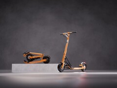 El e-scooter Lavoie Serie 1 llegó a principios de este año. (Fuente de la imagen: Lavoie)