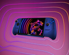 El Claw 8 EX AI+ con Arc G3, más asequible, se presenta en una nueva combinación de colores. En la imagen: una fotografía retocada que muestra la parte frontal del nuevo modelo.
