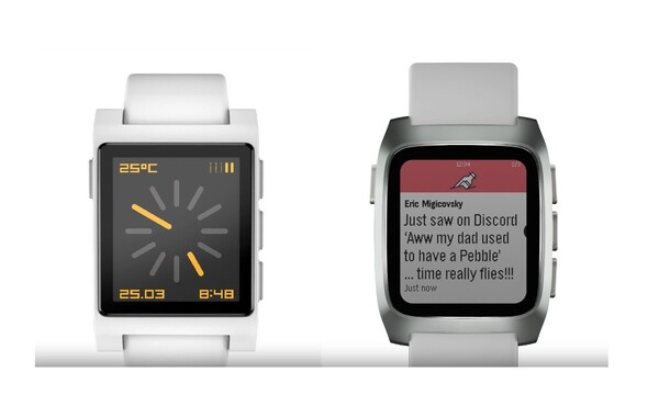 El Pebble Time 2* mostrando el diseño antiguo (izquierda) y el nuevo. (Fuente de la imagen: Eric Migicovsky/Core Devices)