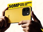 El Poco X8 Power incorpora una batería de 10 000 mAh en su llamativa carcasa amarilla.