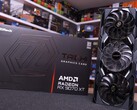 Hardware Unboxed utilizó la ASRock Taichi Radeon RX 9070 XT para la comparación. (Fuente de la imagen: Hardware Unboxed en YouTube, editado)