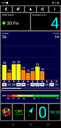 Prueba de GPS: Al aire libre