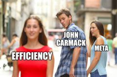 John Carmack ha dejado Meta por problemas de ineficacia. (Imagen: imagen de archivo modificada)