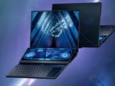 El Zephyrus Duo 16 incorpora una segunda pantalla táctil 4K. (Fuente de la imagen: Asus)