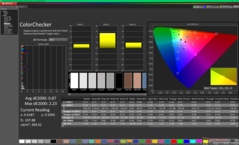 ColorChecker antes de la calibración