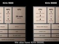 El Kirin 9000 frente al 9000E. (Fuente: HuaweiCommunity)