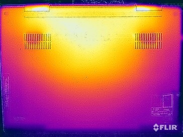 Prueba de tensión de temperaturas superficiales (abajo)