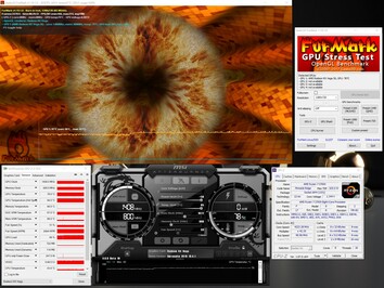 Test de esfuerzo FurMark (PT 150%)