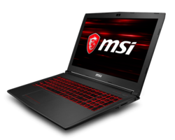 Review: MSI GV62 8RE. Modelo de prueba proporcionado por MSI US