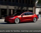 el Modelo 3 Highland 2024 apareció brevemente en la página web (imagen: Tesla)
