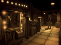 Bendy: El Lobo Solitario se lanza como una versión retomada de Boris y la Supervivencia Oscura. En la imagen, ilustraciones oficiales del juego. (Fuente de la imagen: Steam)  