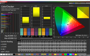 CalMAN: Mezcla de colores - Fotos (espacio de color de destino AdobeRGB)