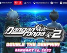 Se muestra el banner de Danganronpa 2×2
