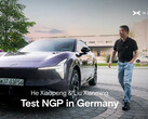 Pruebas en el tráfico urbano de Múnich: el director ejecutivo de Xpeng, He Xiaopeng, muestra el nuevo sistema Next Generation Pilot (NGP) en el Xpeng L03.