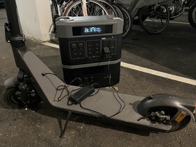 No hay problema: cargue e-scooters y e-bikes en el sótano y el garaje.
