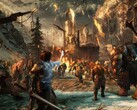 Una imagen en la que aparece Talion en «Middle-earth: Shadow of War», ahora con un 90 % de descuento.