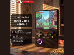 La consola de videojuegos retro «Lenovo SUNYAO G02» que aparece en la imagen