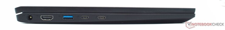 Toma hueca, HDMI, USB 3.2 Tipo-A, 2 x USB Tipo-C con PD y Thunderbolt 4
