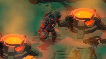 Una imagen que muestra a un enemigo en Stolen Realm.
