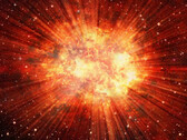 Ilustración artística que muestra una explosión en el espacio. (Fuente de la imagen: Shutterstock/mik ulyannikov)