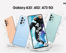 La serie Galaxy A de este año presenta una mezcla de SoCs antiguos y nuevos. (Fuente de la imagen: Samsung)