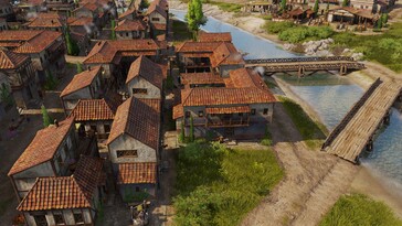 Las calles en Anno 117 ya pueden inclinarse (Fuente de la imagen: Notebookcheck)