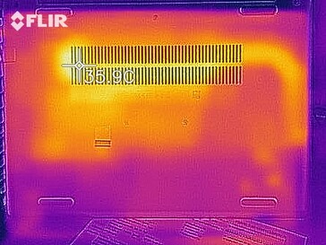 Mapa de calor en ralentí - parte inferior