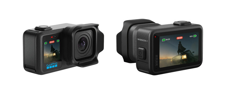 La serie GoPro Mission 1 también es compatible con las baterías Enduro 2 existentes, Mission 1 en la imagen.