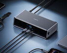 La base de conexión Prime 14 en 1 con soporte de salida para triple pantalla está disponible por 349,99 euros. En la imagen: imagen promocional de la base. (Fuente de la imagen: Anker)