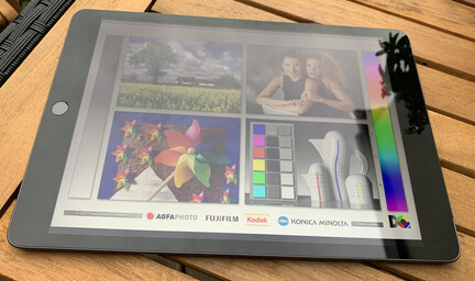 Uso del iPad 7 2019 en exteriores