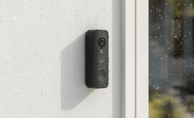 El videoportero Blink 2K+ cuenta con resistencia al agua IP65