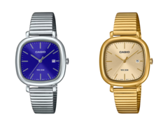 Los nuevos relojes Casio, entre ellos el LTP-B166D-2AV (izquierda) y el LTP-B166G-9AV (derecha), están a punto de llegar a toda Europa. (Fuente de la imagen: Casio)