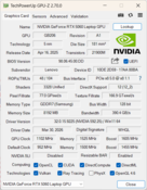 GPU-Z de Nvidia