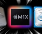 Según las estimaciones, el Apple M1X supera a sus rivales de AMD e Intel. (Fuente de la imagen: AMD/Apple/Intel - editado)