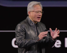 Una captura de pantalla del CEO de Nvidia, Jensen Huang, en la GTC 2026
