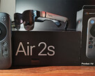 RayNeo Air 2s y Pocket TV se complementan a la perfección (Fuente de la imagen: Notebookcheck)